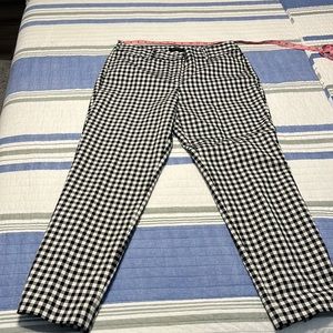 EUC! Talbots Hampshire Ankle gingham size 10 curvy